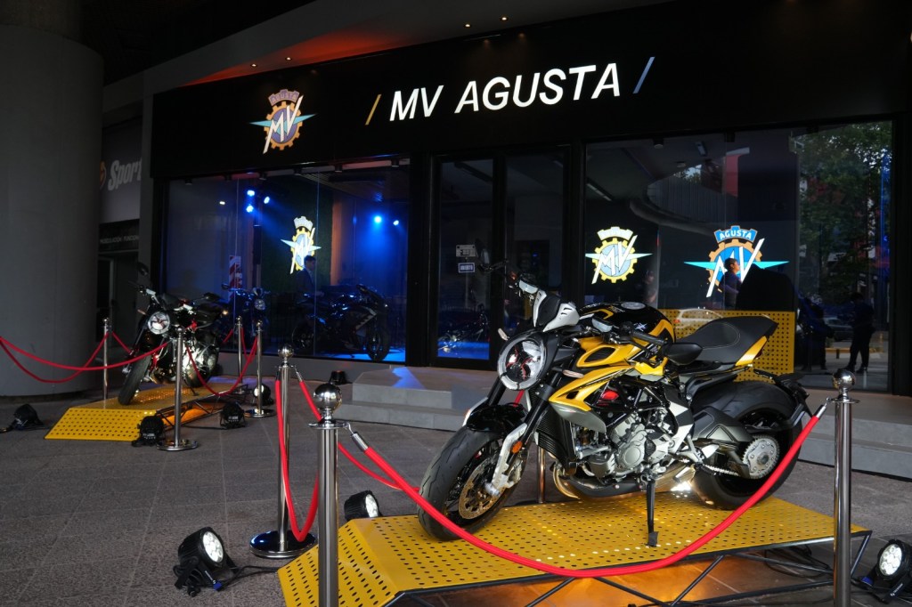 Grupo Simpa abre las puertas de un nuevo concesionario oficial de MV Agusta en Avenida Libertador