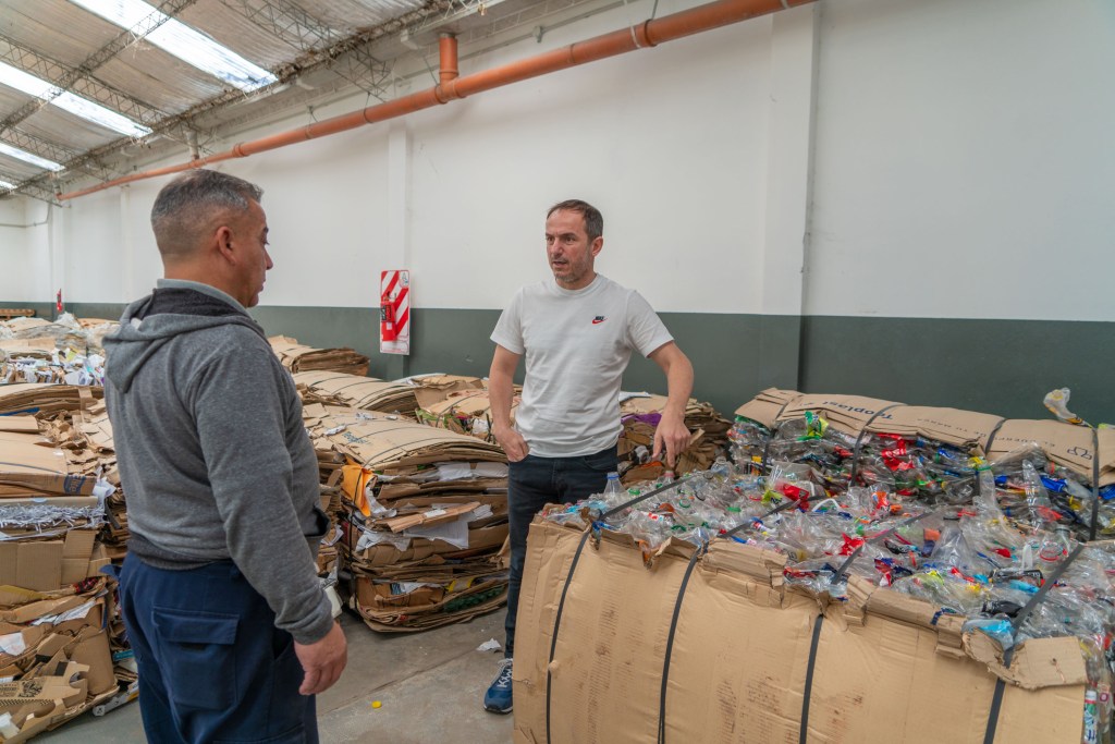 En su primer mes, el Centro de Reciclaje Municipal ya procesó 8 toneladas de residuos
