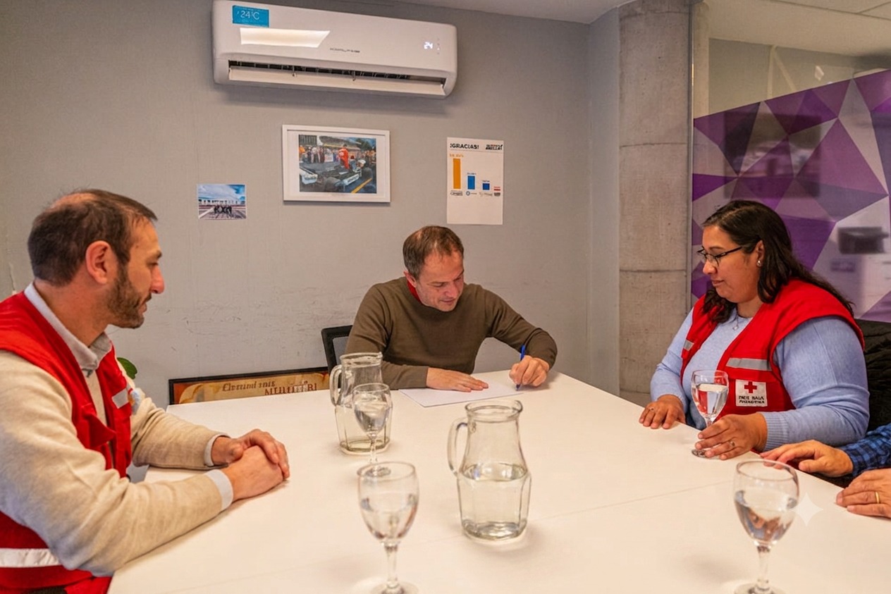 El Municipio cedió un inmueble a la Cruz Roja para el funcionamiento de su filial