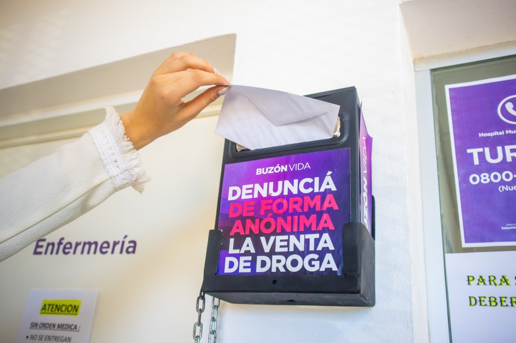En la ciudad, hay 25 buzones Vida donde denunciar de forma anónima la venta de droga
