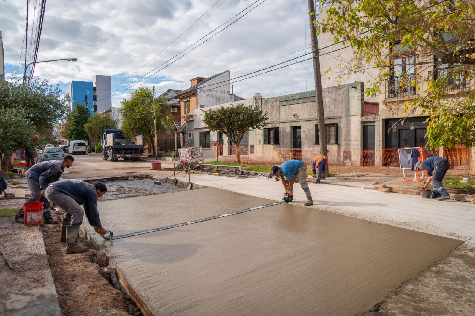 Abella destacó las obras de bacheo en el casco urbano: “Son clave para mejorar la transitabilidad”
