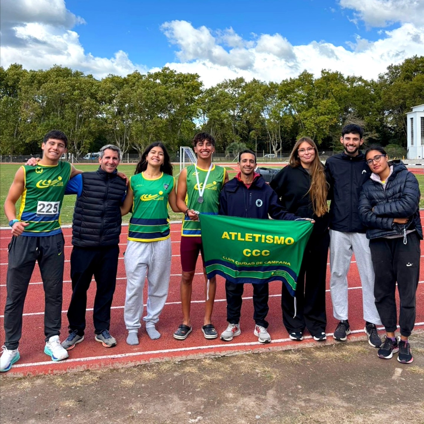 Atletas del Club Ciudad de Campana se destacaron en el Provincial U20