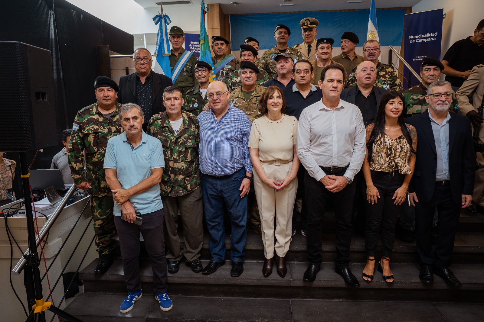 Juntos por Campana impulsó un reconocimiento histórico para honrar a los Veteranos de Malvinas