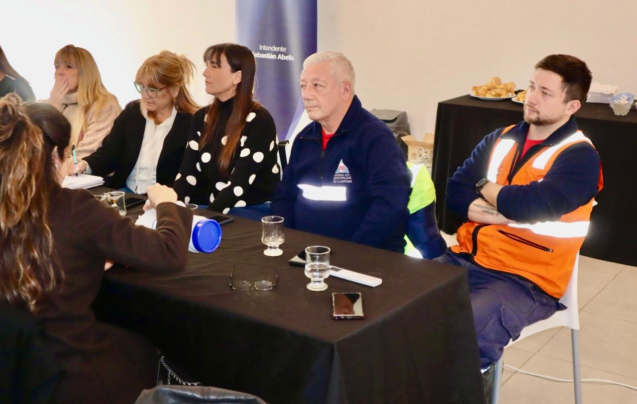 “El Niño”: Elisa Abella y Defensa Civil encabezaron una reunión con directivos de escuelas