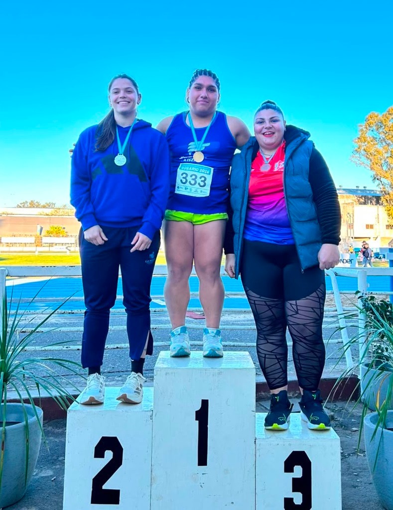 Angelina Muga y Ornella Pérez también se consagraron Campeonas Argentinas en Mayores