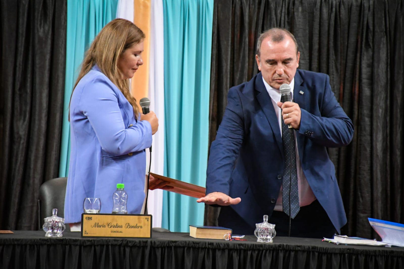 Pipo Durán juró como intendente en Eldorado