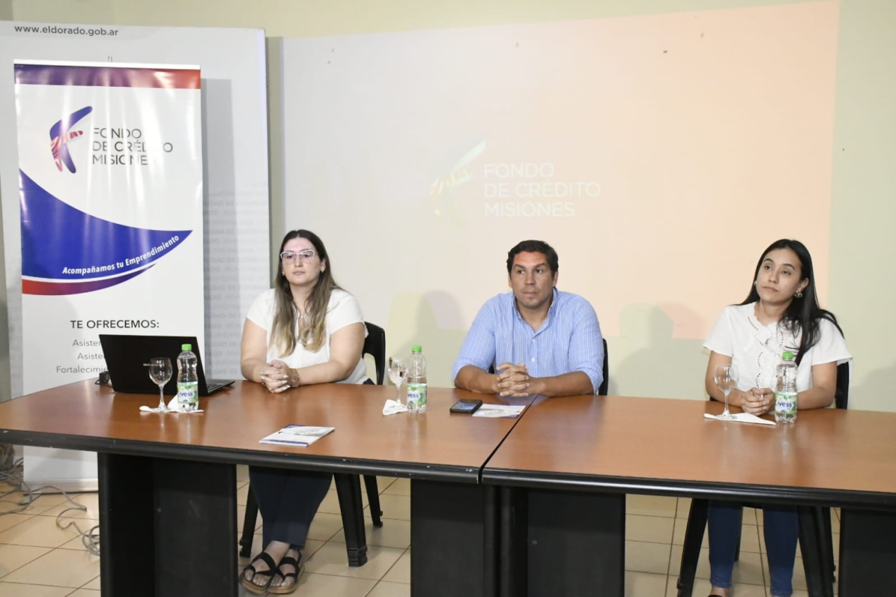 Eldorado: Presentación de líneas de créditos para emprendedores