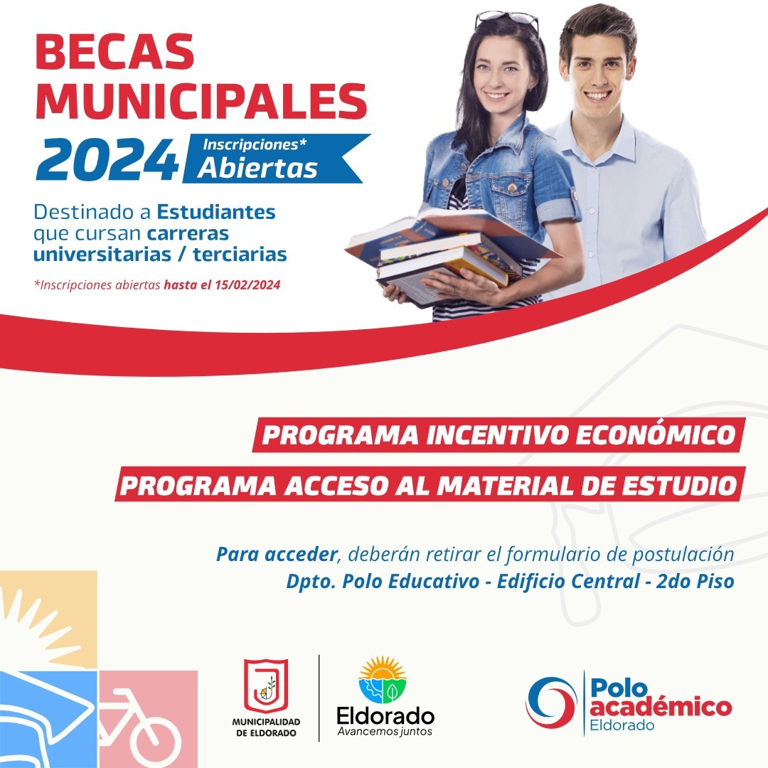 Eldorado: Becas Universitarias Municipales 2024