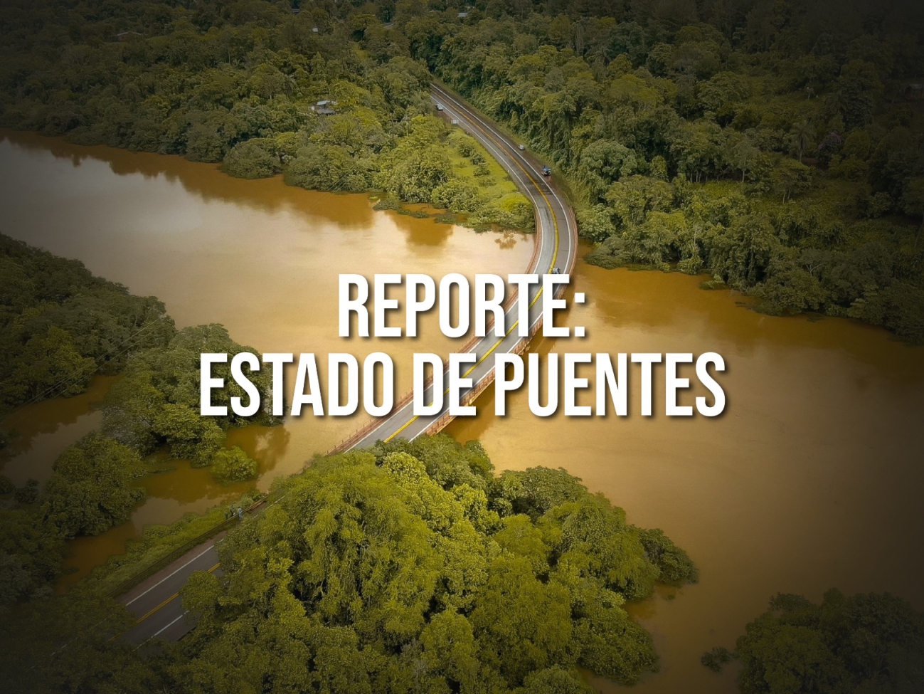 ACTUALIZACIÓN DE ESTADO DE RUTAS PROVINCIALES