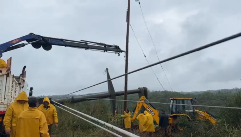Desde Energía de Misiones estiman gastos superiores a $120 millones en daños causados por la tormenta