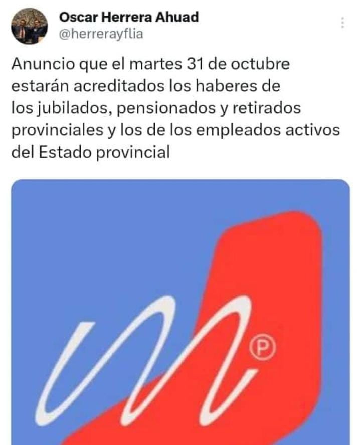 Pago de Sueldos a la Administración Pública Provincial