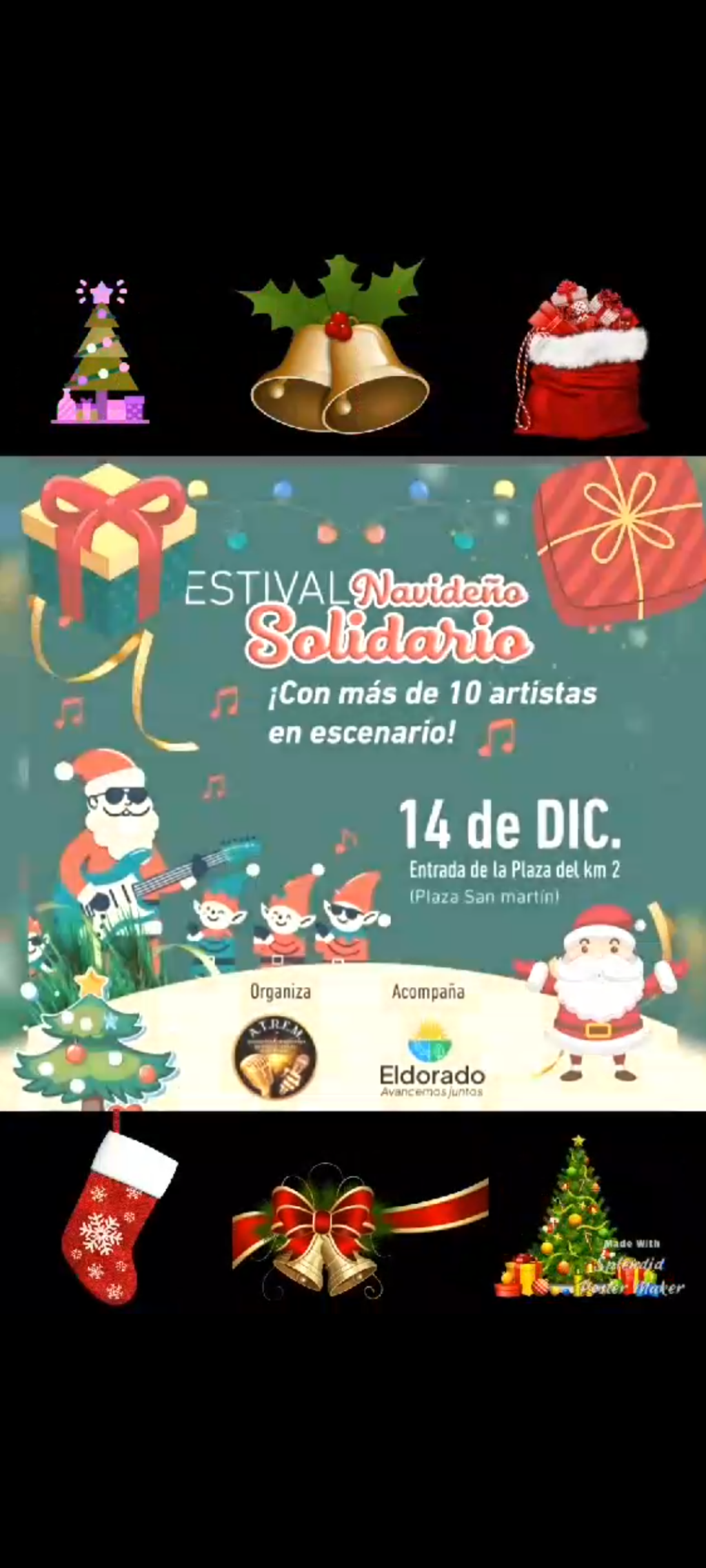 Eldorado: ATREM organiza un Festival Navideño Solidario
