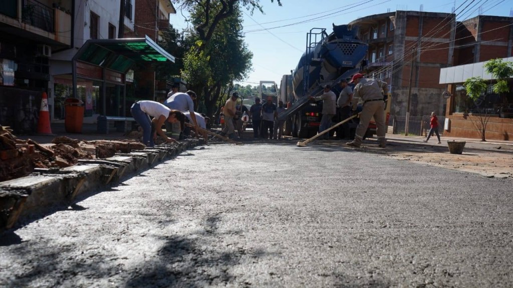 Eldorado: Obras sobre la Avenida San Martín