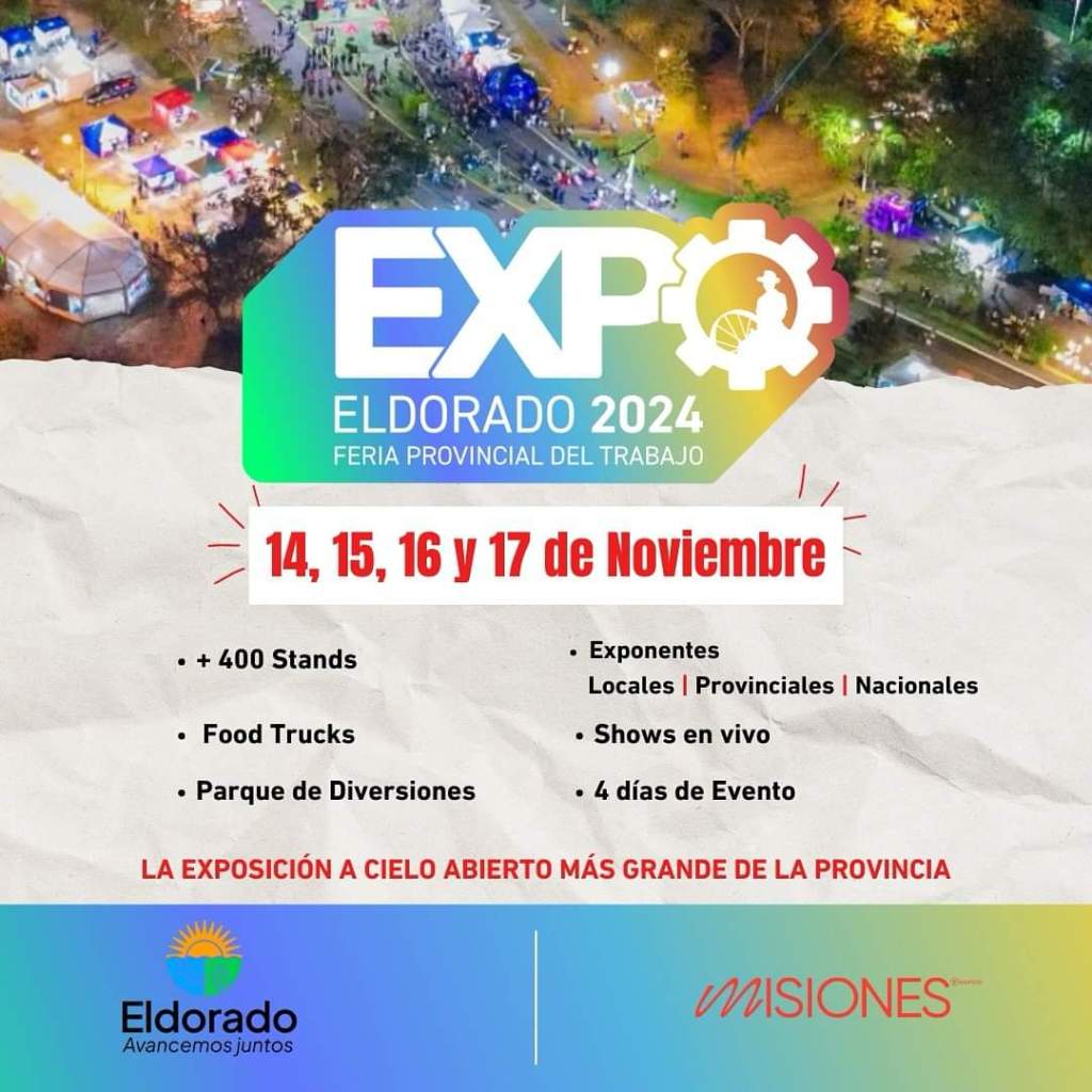 Expo Eldorado: la feria a cielo abierto más grande de la provincia