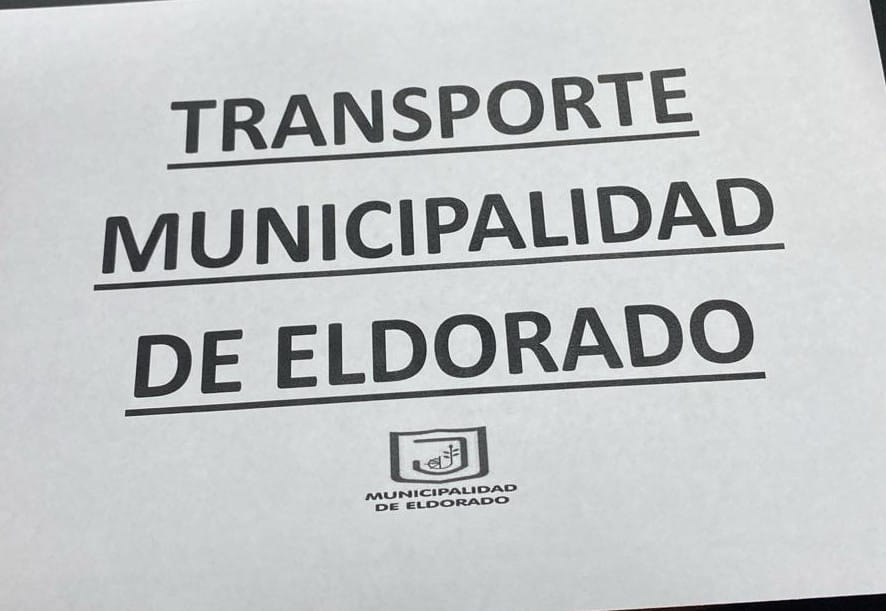 Eldorado: Debido a la medida de fuerza anuncian servicios de transporte gratuitos.