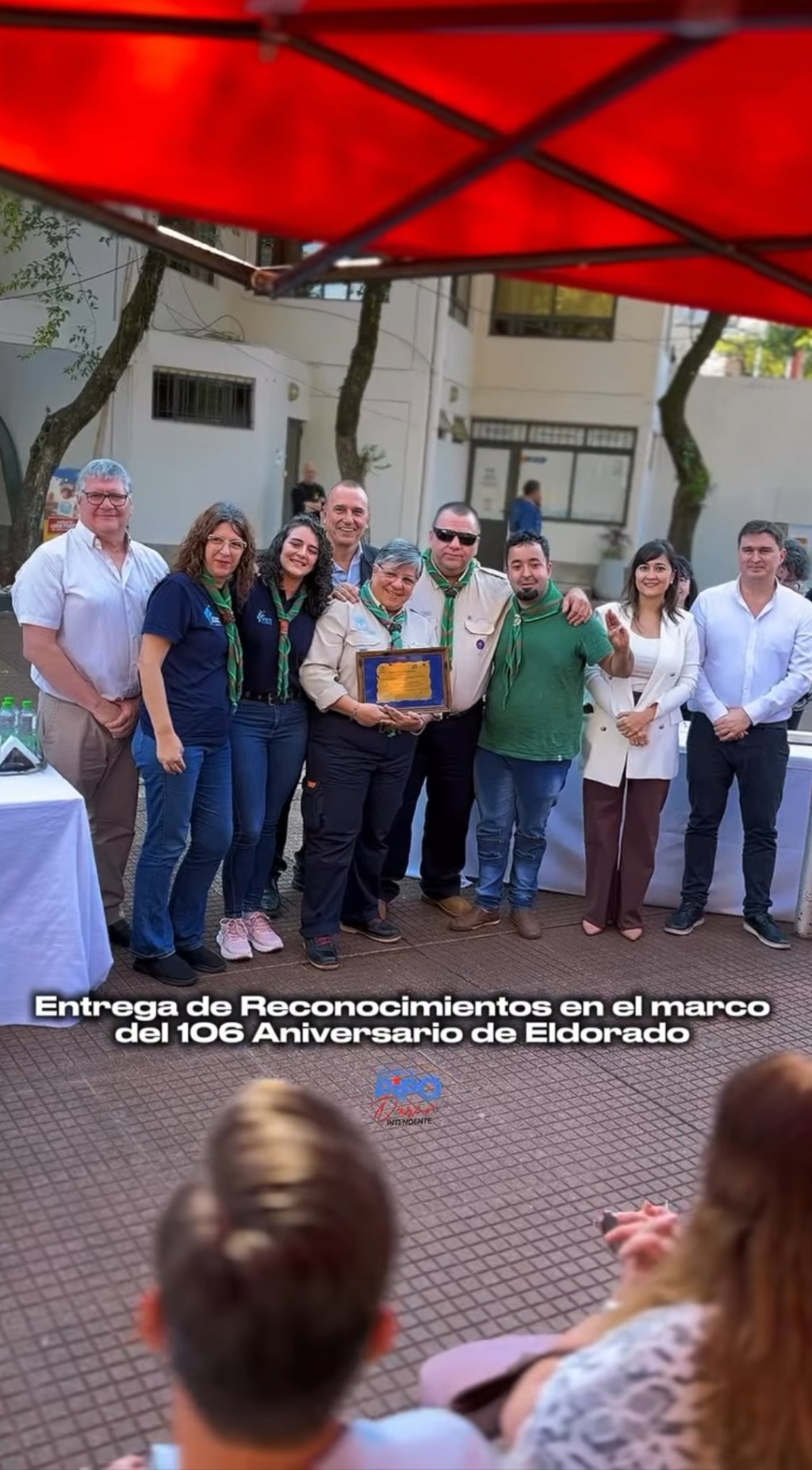Homenajes en los 106 años de Eldorado
