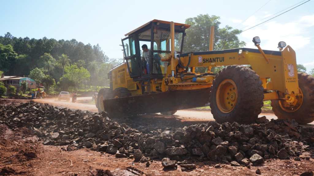 Eldorado: continúan las obras en la Avenida Fundador