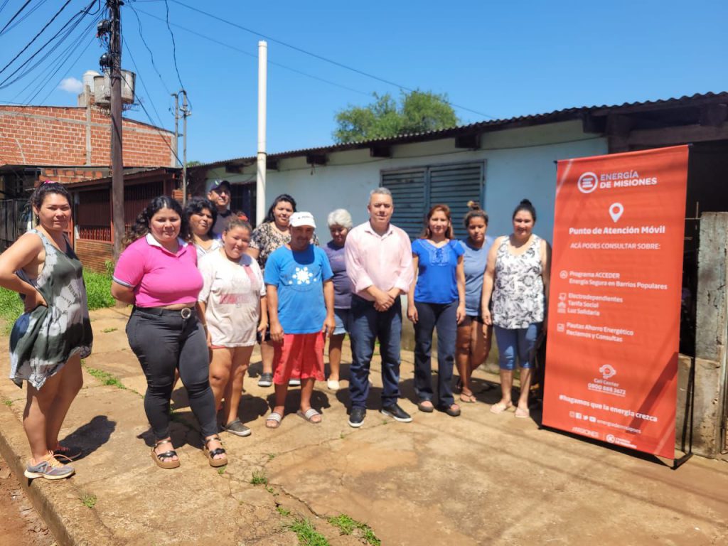 Energía de Misiones: Avanza la Regularización en el Barrio Eva Perón de Itaembé Mini
