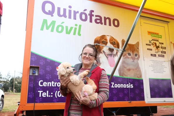 Eldorado: Operativo de Zoonosis,Quirófano móvil.