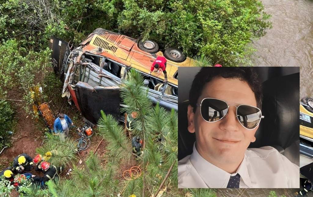 Chofer del colectivo que cayó al arroyo Yazá relata los segundos del impacto: “Pisé el freno con todas mis fuerzas, pero ya era tarde”