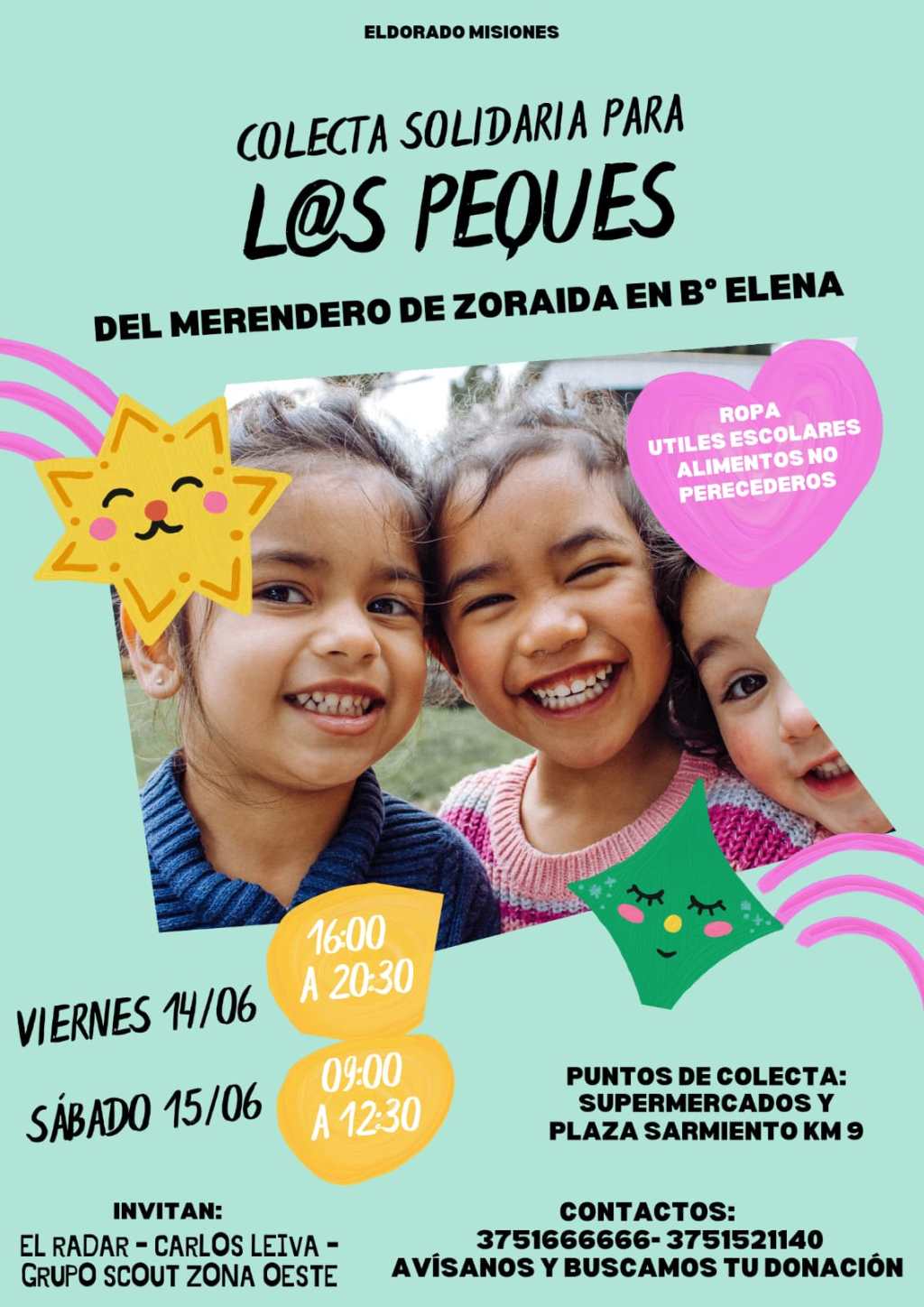 Eldorado: Festival "Colecta Solidaria para Los Peques"