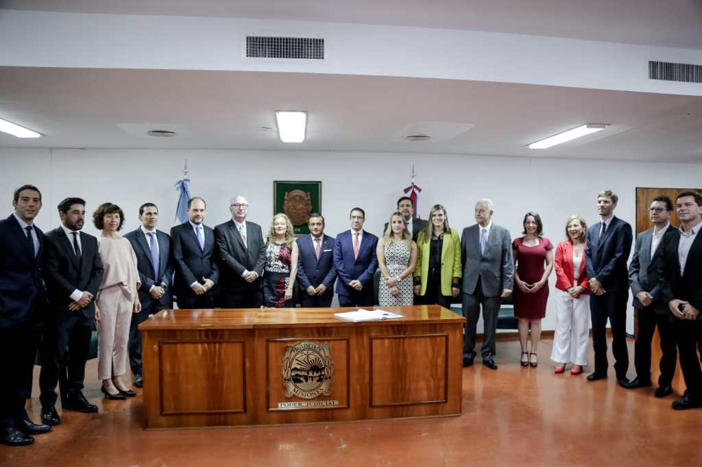 PASSALACQUA PARTICIPÓ EN EL ACTO DE JURAMENTO DE MAGISTRADOS DEL PODER JUDICIAL