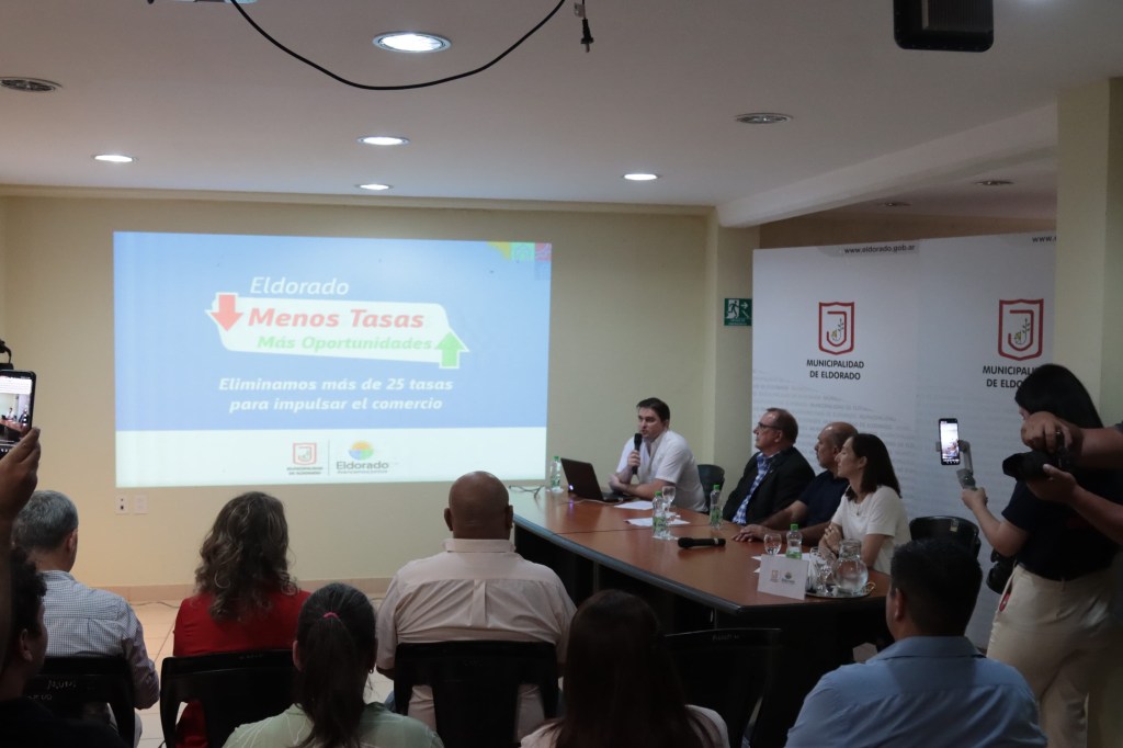 La Municipalidad de Eldorado elimina más de 25 tasas para impulsar el comercio