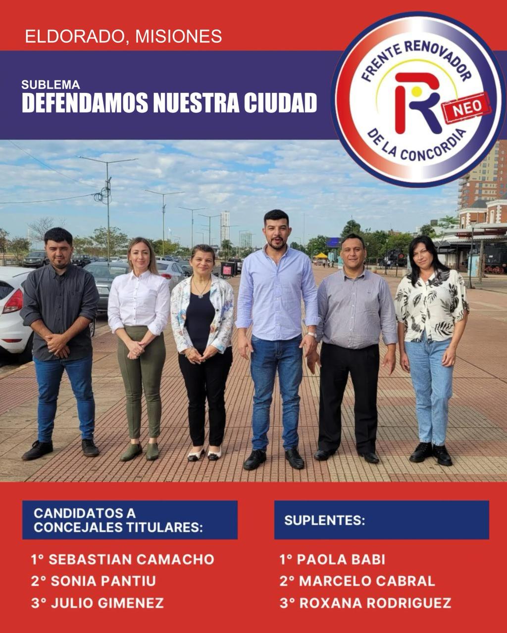 Eldorado: el sublema "Defendamos nuestra ciudad" dio a conocer sus propuestas