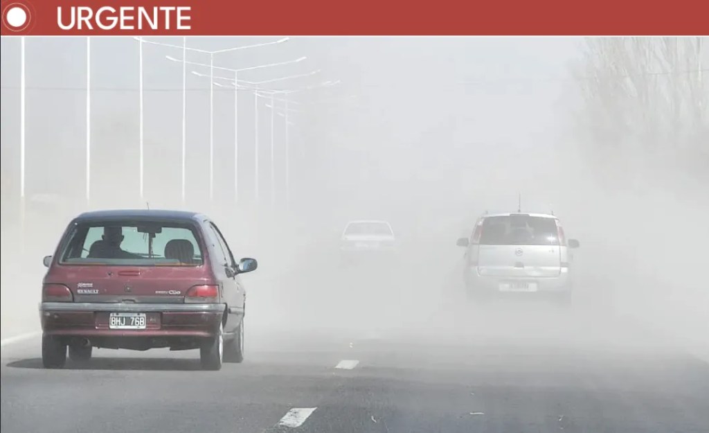Rige alerta naranja por un fortísimo Zonda y la temperatura alcanzará casi los 40 grados