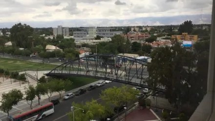 El viento sur trae un fuerte descenso de la temperatura en San Juan
