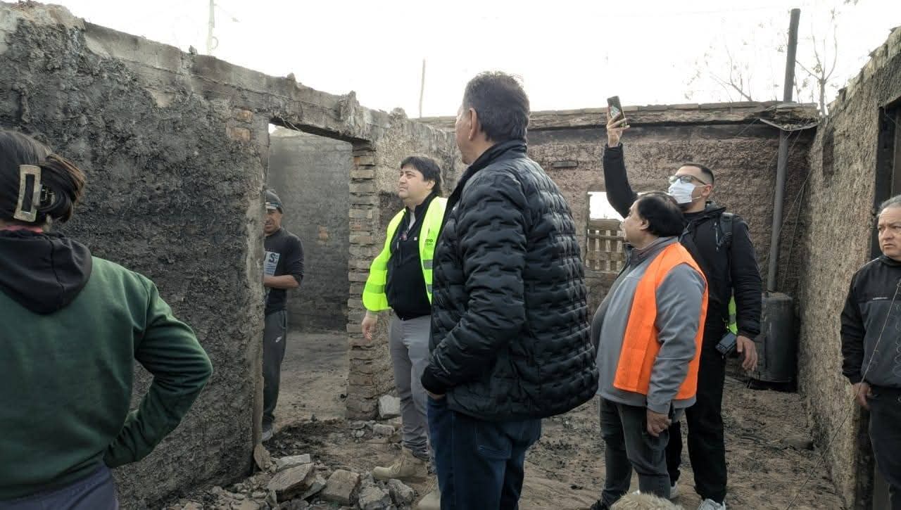 POCITO: ABALLAY ENCABEZÓ EL OPERATIVO MUNICIPAL