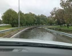 Viento intenso, lluvias y descenso de temperatura para comenzar la semana en San Juan