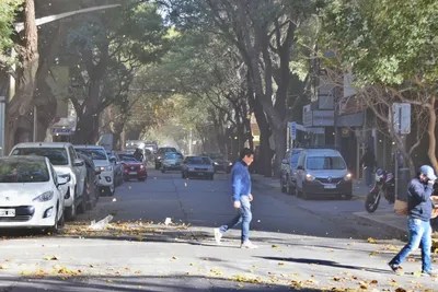 El viento sur trae un descenso de la temperatura en San Juan