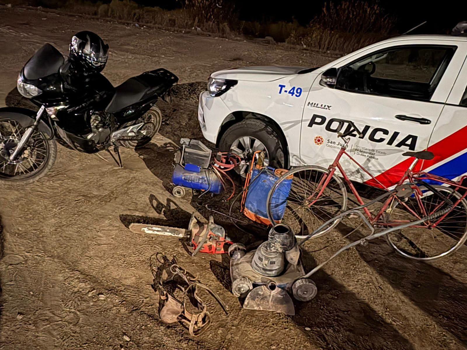 PERSECUCIÓN Y APREHENSIÓN TRAS UN ROBO EN SANTA ROSA