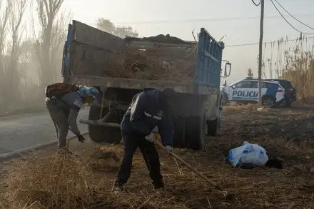 Rawson metió mano en Médano de Oro con un fuerte operativo de limpieza
