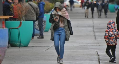 Mucho FRÍO en San Juan y se espera la llegada de VIENTO SUR