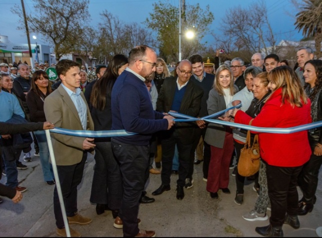 RIVADAVIA INAUGURÓ EL RENOVADO BOULEVARD DE MARQUESADO