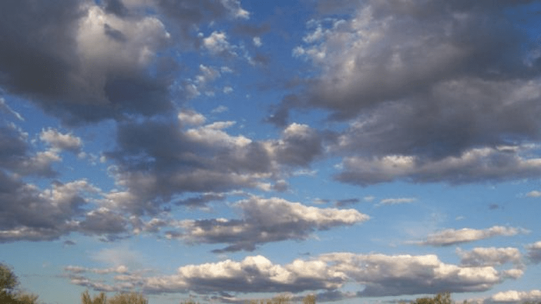 Nubosidad en aumento y temperatura por debajo de los 30° para este martes