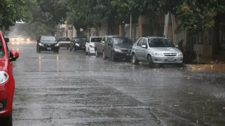 Lluvias, viento intenso y fuerte descenso de la temperatura en San Juan