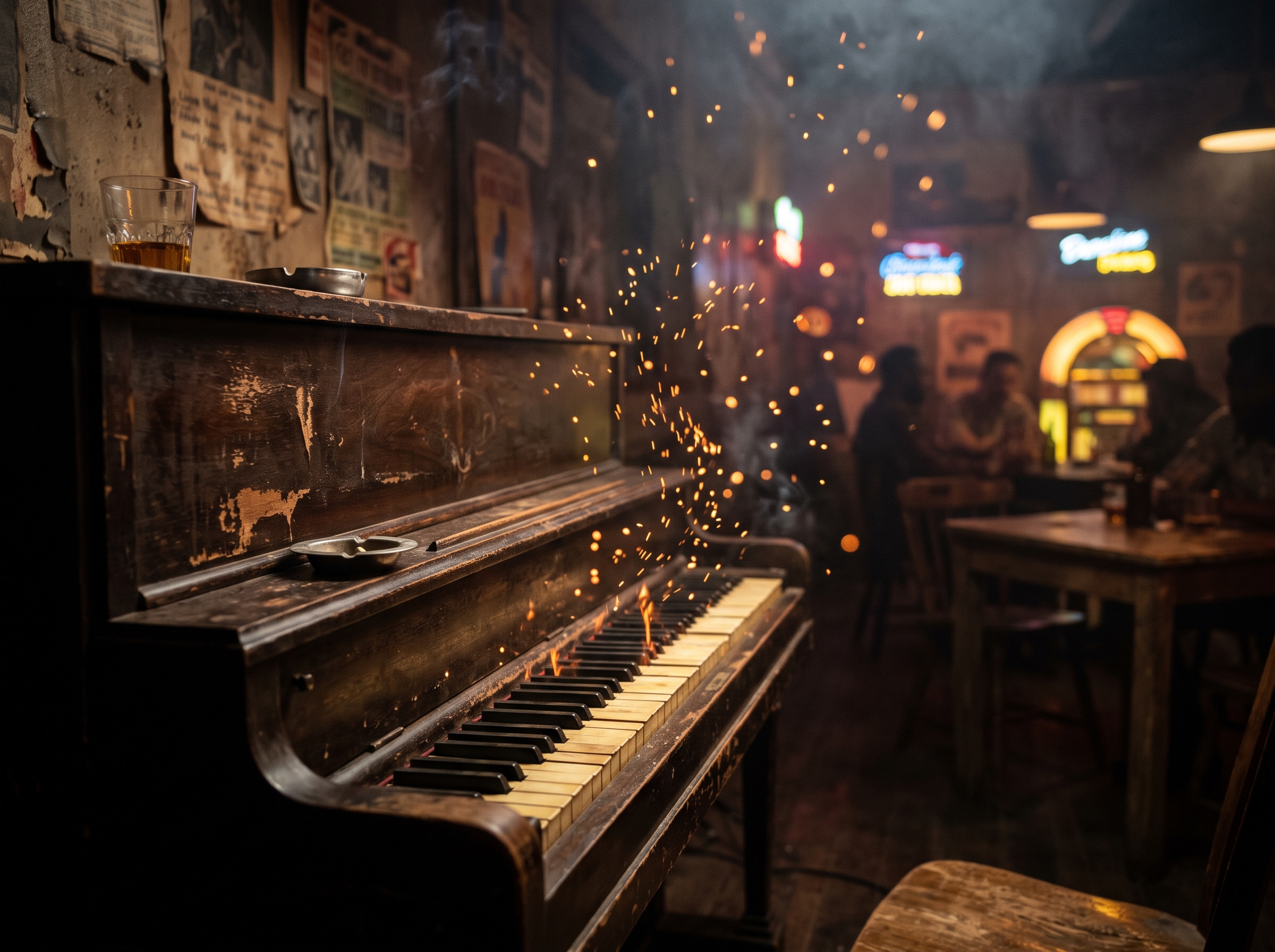 3 de Noviembre: El piano en llamas