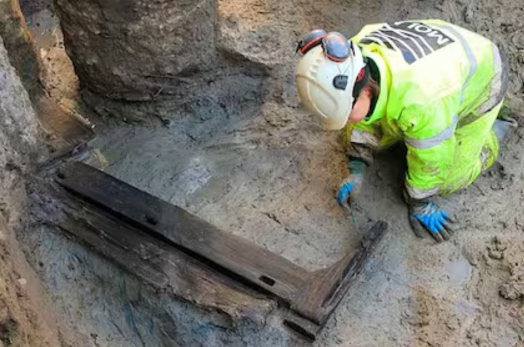 Desentierran los rastros de un campamento romano