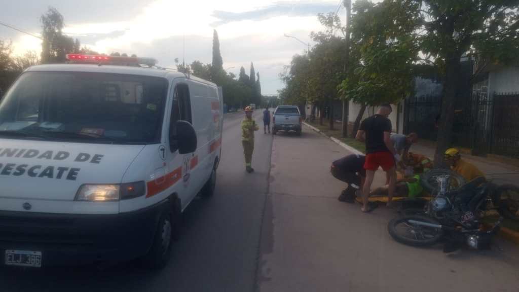 ACCIDENTE DE TRÁNSITO EN SERRANO.