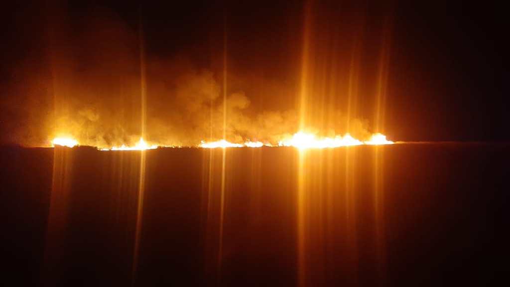 INCENDIO EN ZONA RURAL