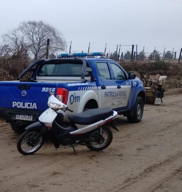 SECUESTRO DE MOTOCICLETA SIN DOCUMENTACIÓN