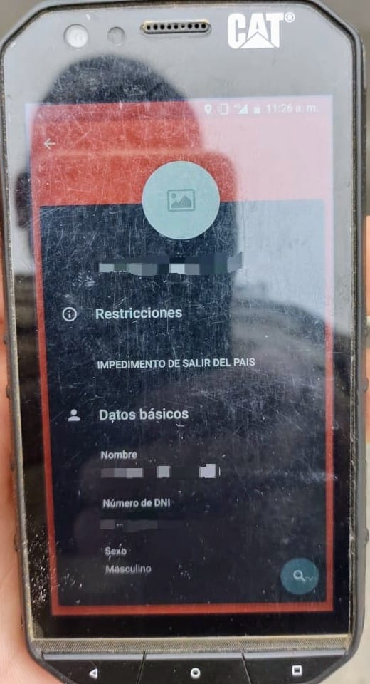 LA CARLOTA IMPEDIMENTO DE SALIR DEL PAIS
