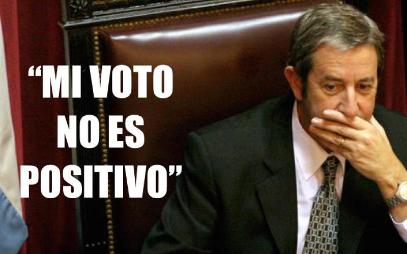MI VOTO...NO ES POSITIVO